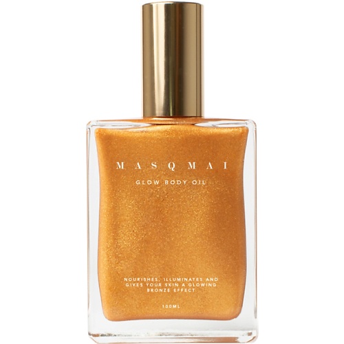 Масло для тела MASQMAI Масло для тела увлажняющее придающее сияние Glow Body Oil