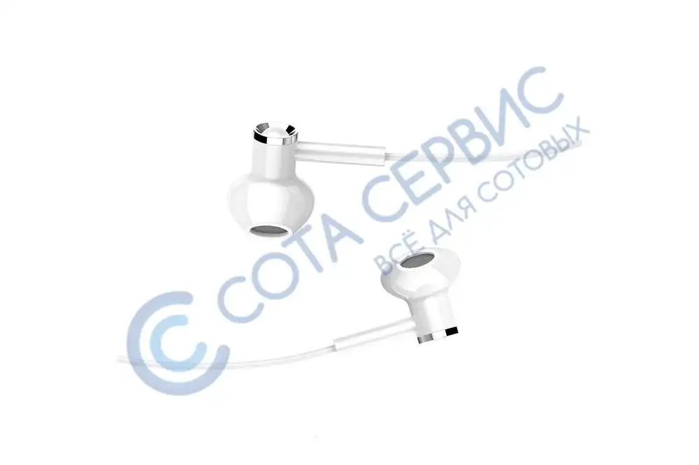 Наушники Hoco M47 Canorous wire control с микрофоном белый |