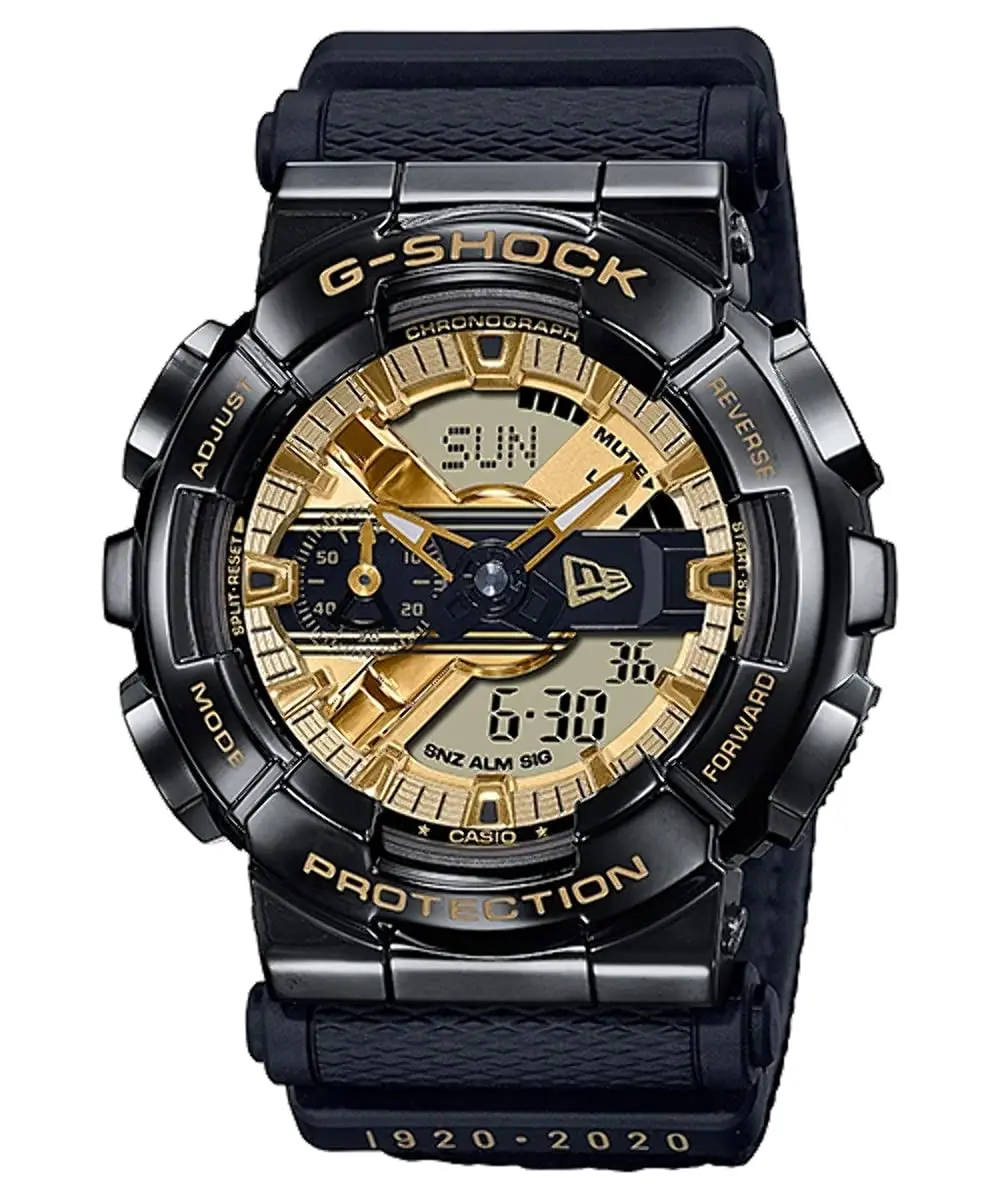 CASIO Часы Casio New Era Collaboration 100th Anniversary G-SHOCK G-Shock Мужские Ana-Digi GM-110NE-1A [Товар] |