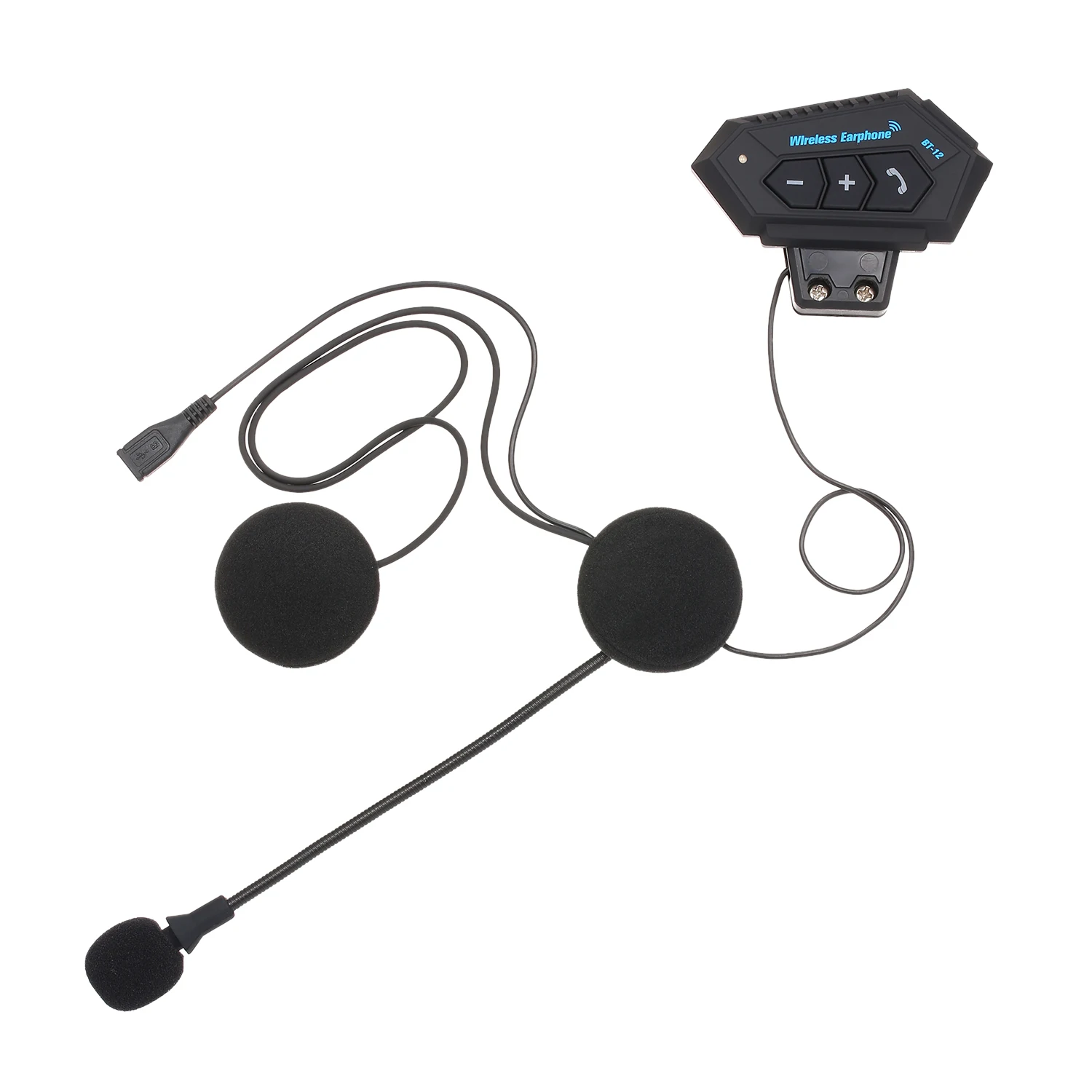 Наушники для мотоциклетного шлема беспроводная гарнитура с микрофоном Bluetooth 4 0 +