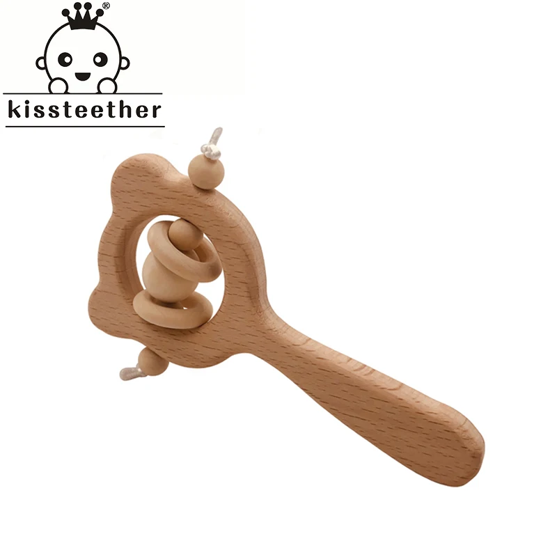 Kissteether деревянные подвески для прорезывания зубов