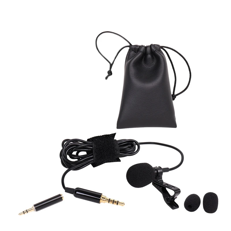 Lavalier микрофон всенаправленный конденсаторный для смартфонов Apple IPhone Android и Windows