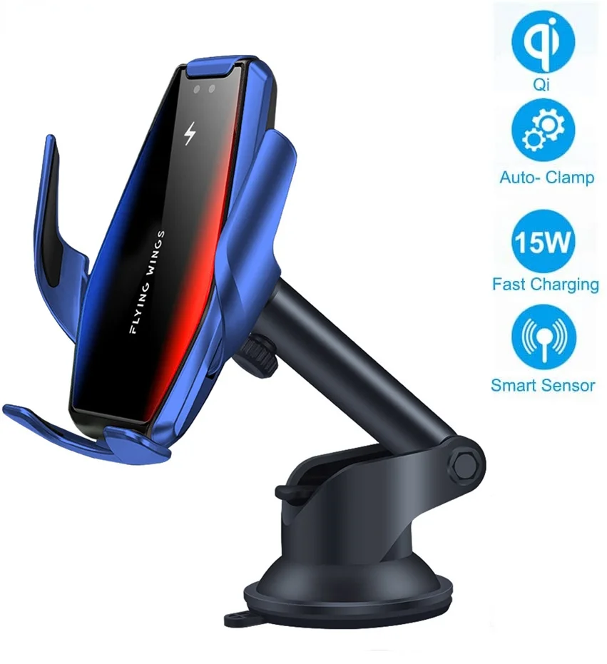 Oplader 15W Qi Snel Opladen автоматическое крепление гаечный ключ на вентиляционное
