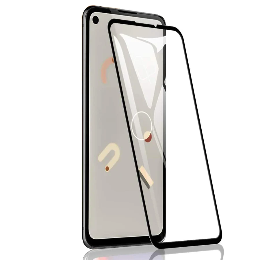 Защитная пленка из закаленного стекла [2 шт.] Anti-Scratch 9H Full Coverage для экрана Google Pixel 4A 4G/5G 5 дюймов.