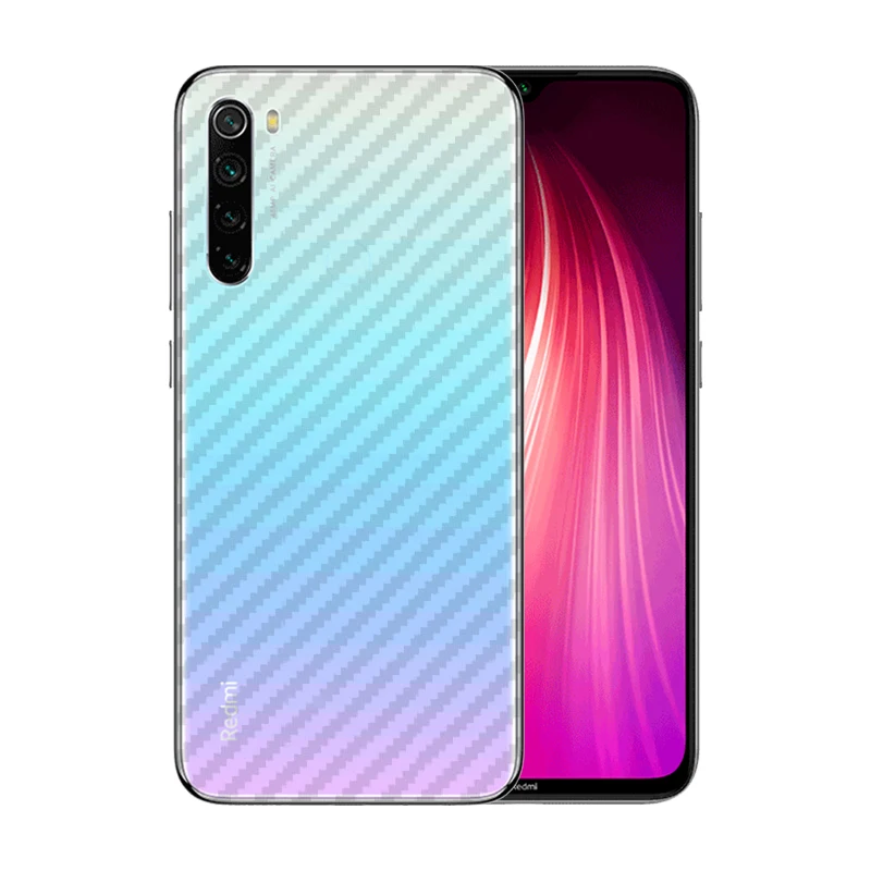 3 шт./лот Ультратонкий Тонкий прозрачный стикер из углеродного волокна для Xiaomi Redmi