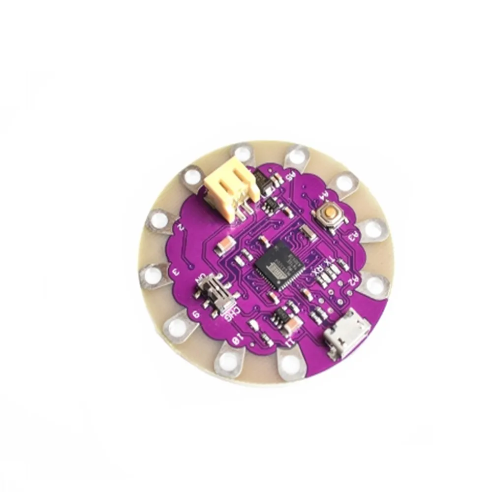 ATmega32U4 плата LilyPad для Arduino USB микроконтроллер развития Diy Kit электронный модуль