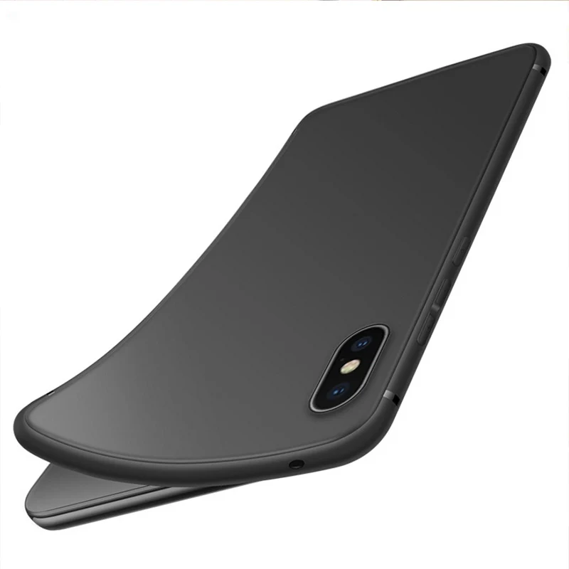 Для OPPO R7 R7s R9 R9s R11 R11s R15 Plus A3 A5 чехол силиконовый черный матовый мягкий тонкий из ТПУ