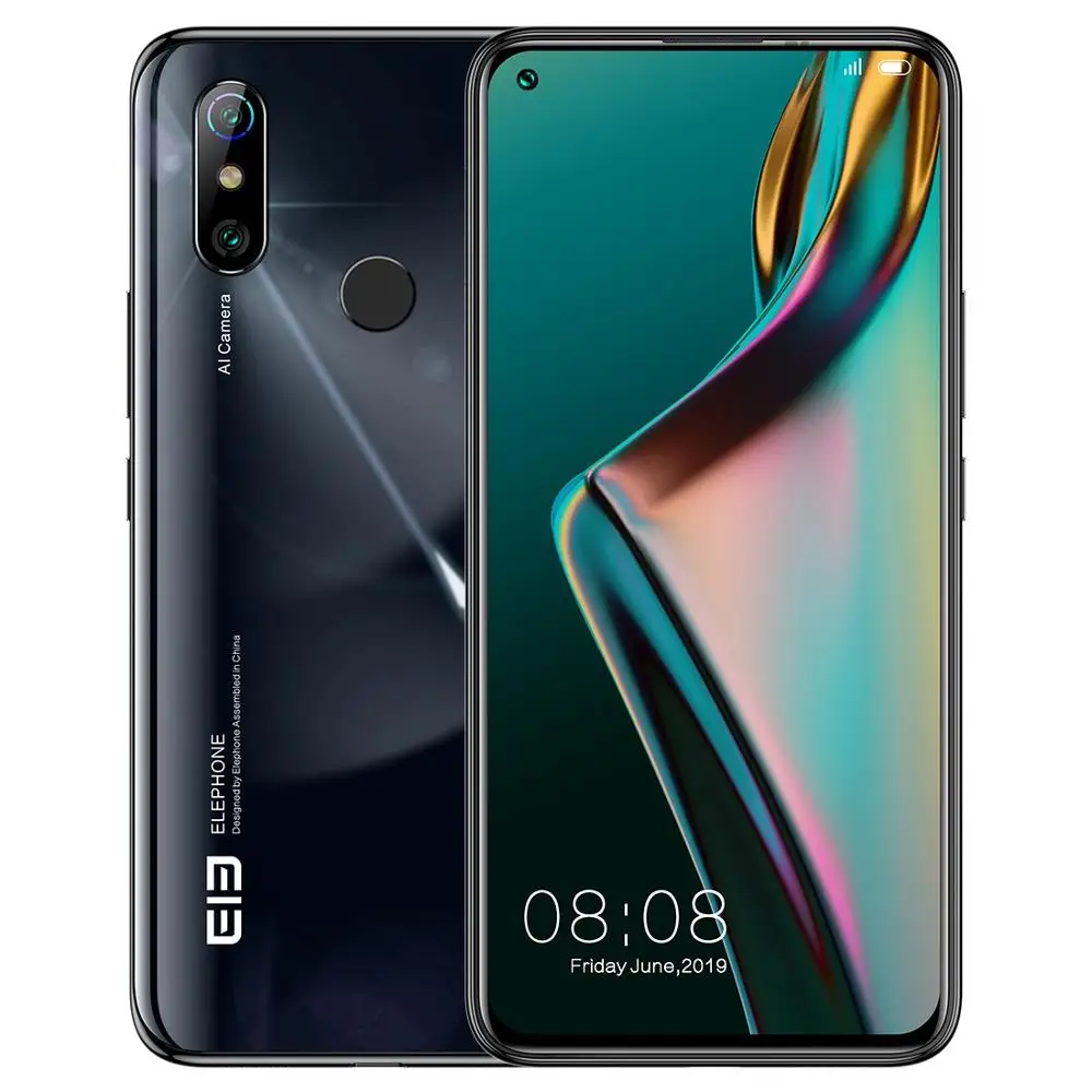 ElEPHONE U3H Android 10 Мобильный телефон 6 53 &quotHelio P70 Octa Core ГБ + 128 24MP селфи 48MP Камера 4G