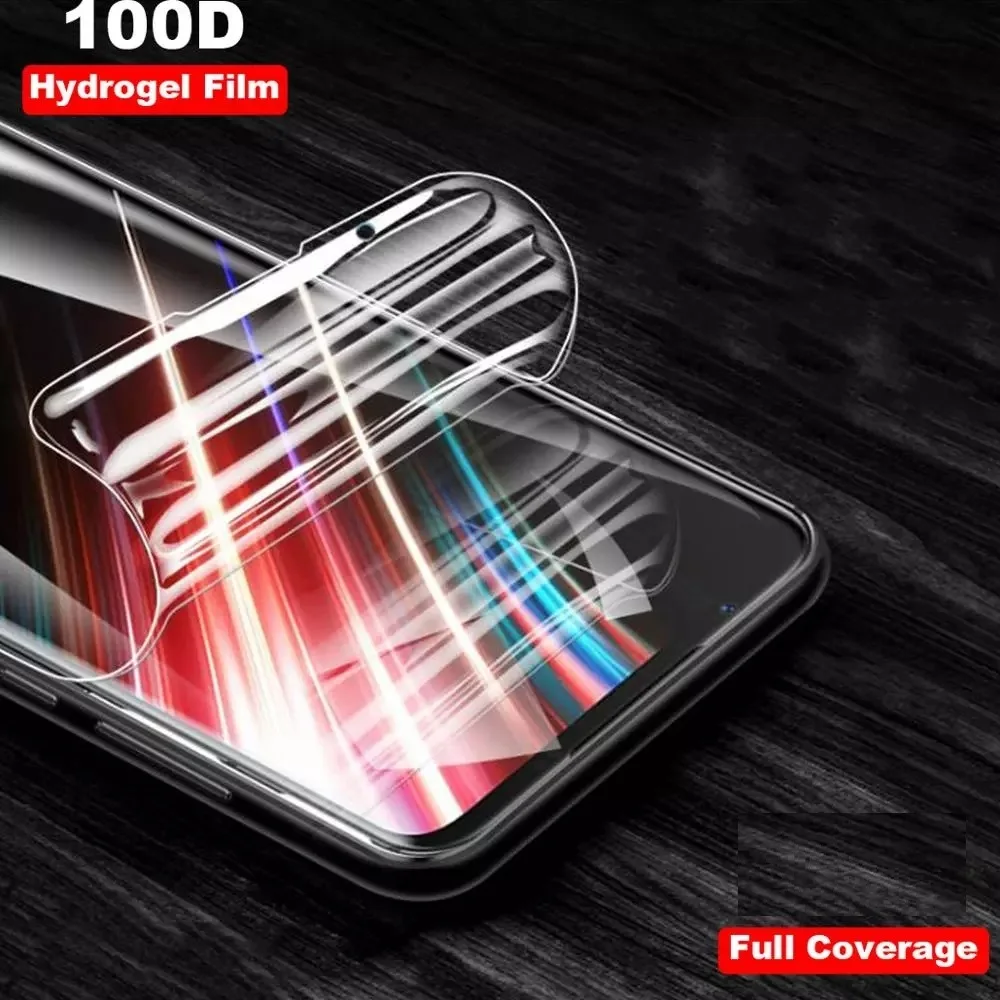 21D Силиконовая Гидрогелевая Пленка для Nubia Z18 Mini Z11 S Защитное Стекло HD ZTE Z17 Lite Прозрачное Он.