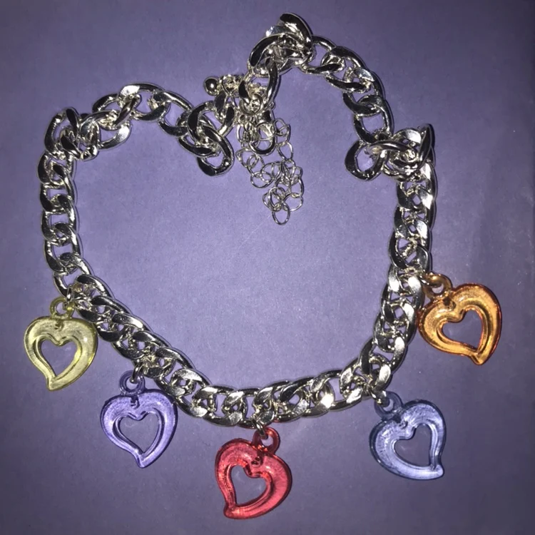 Love Pendant Choker Necklace for Women Color Women's Neck Chain Hollow Out Kpop Goth Chains and Necklaces Gothic Punk Friends |