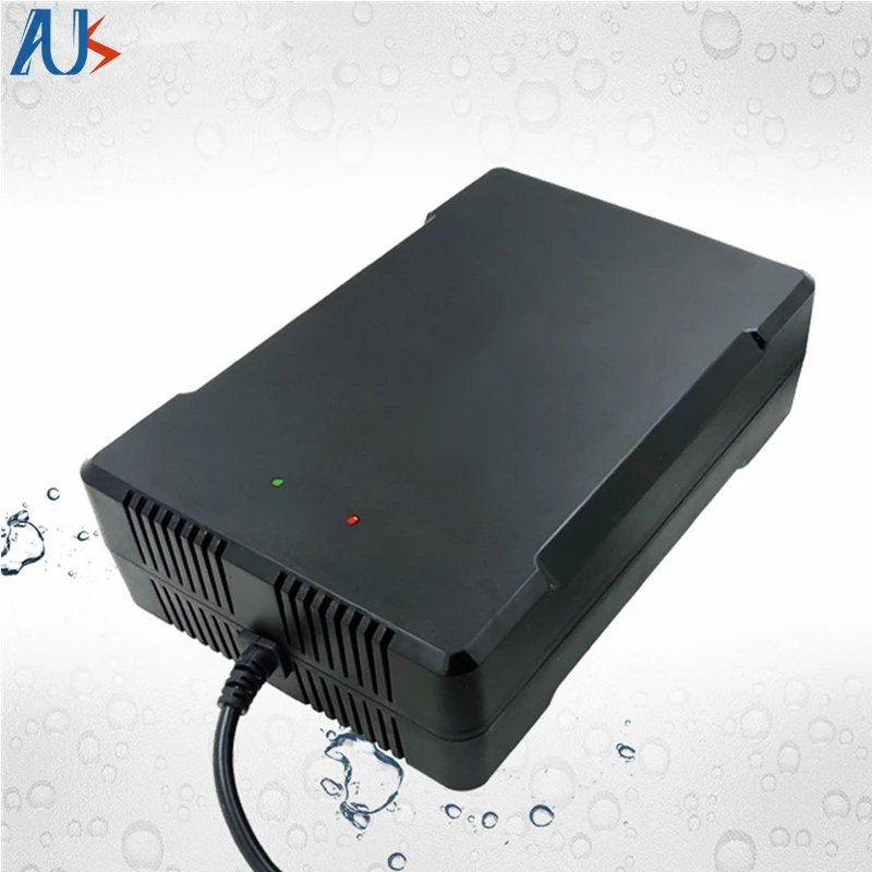 AUKPOWER 58.4В 5А 4.5А Новый прибывающий водонепроницаемый зарядное устройство для литиевых аккумуляторов Lifepo4 48В (51.2В) Ebike Chargeur Pile on.