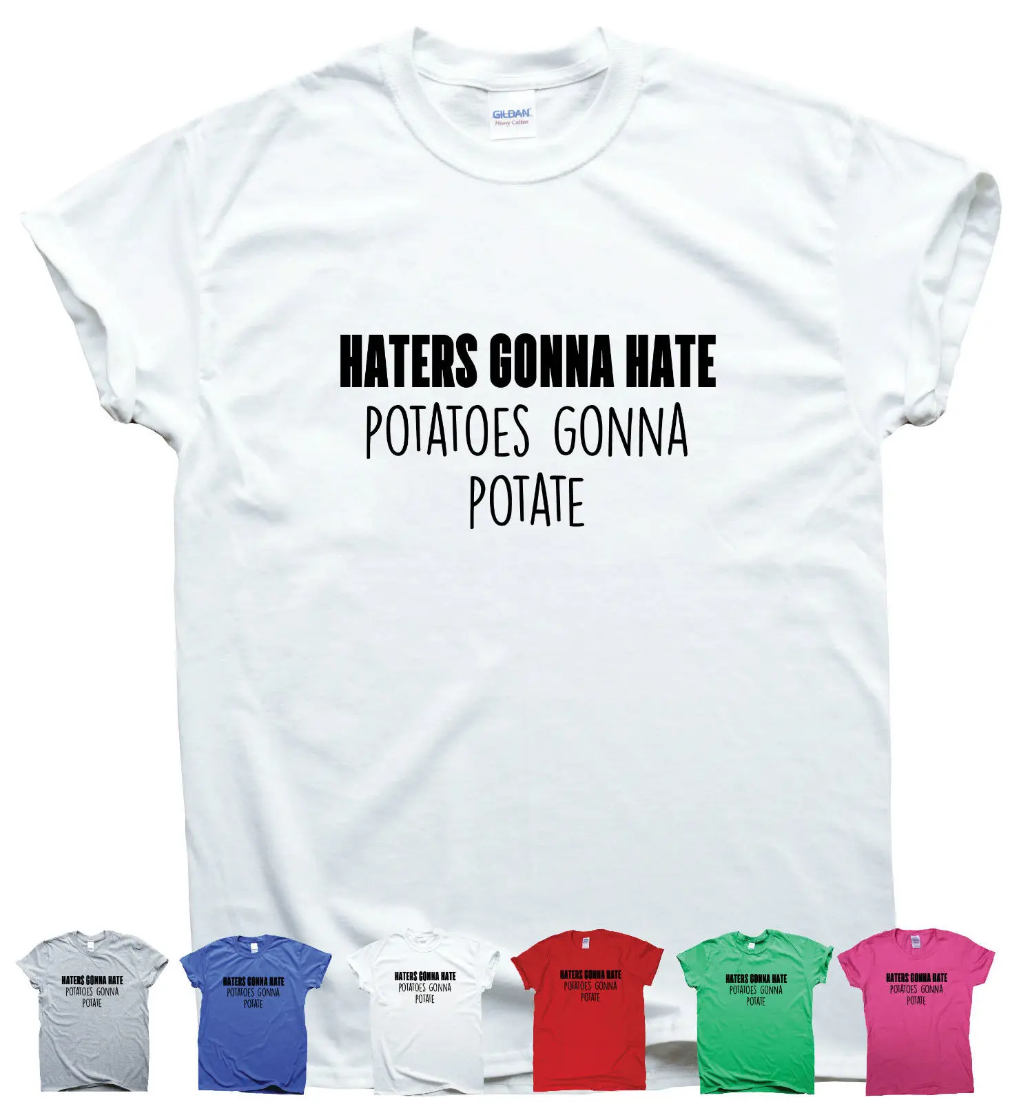 Haters Gonna Hate-прикольные футболки Для мужчин s wo Топ с девизом Юмор сарказм Мода Стиль
