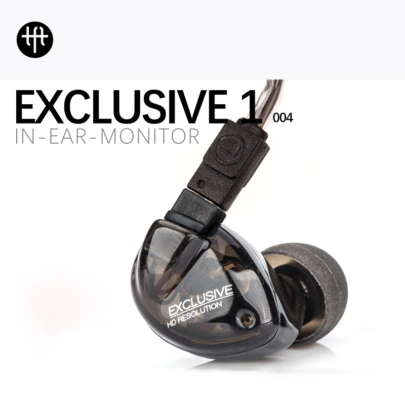 TFZ эксклюзивный 1 HIFI Eadphones высококачественный двойной посеребренный кабель 12 мм
