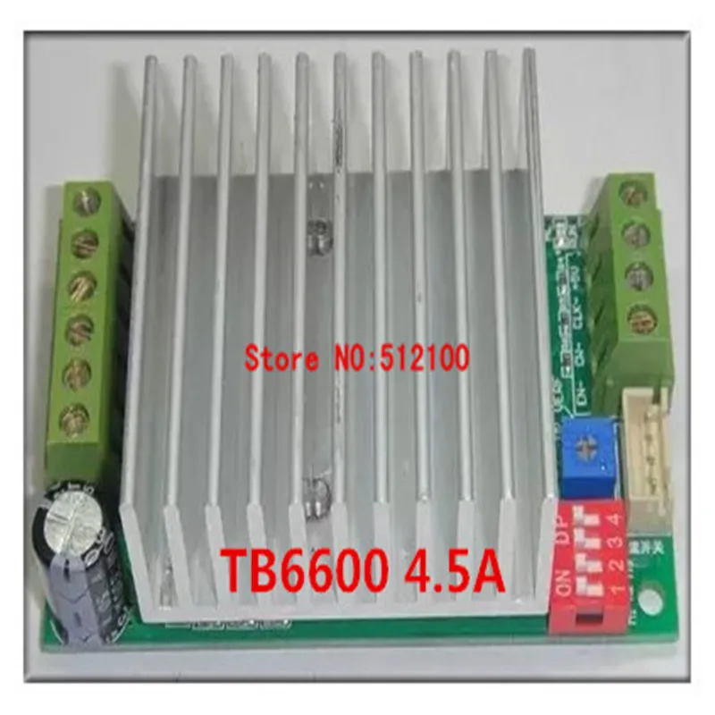 Free shipping! 5PCS/LOT New Single Axis TB6600 4.5 A stepping motor drive stepper driver board single axis controller | Электронные