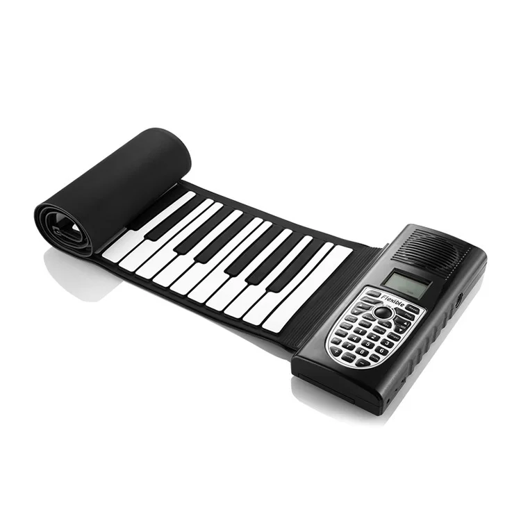 New Flexible Piano 61 Keys Electronic Keyboard Silicon Roll Up Sustain Function USB Port with Loud Speaker | Спорт и развлечения