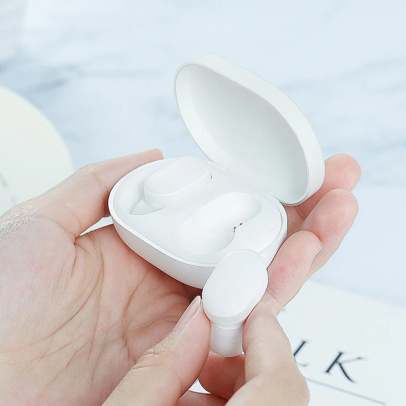 Xiaomi Bluetooth гарнитура AirDots Youth Edition дизайн Airdots (TWSEJ02LM) Бесплатная доставка |