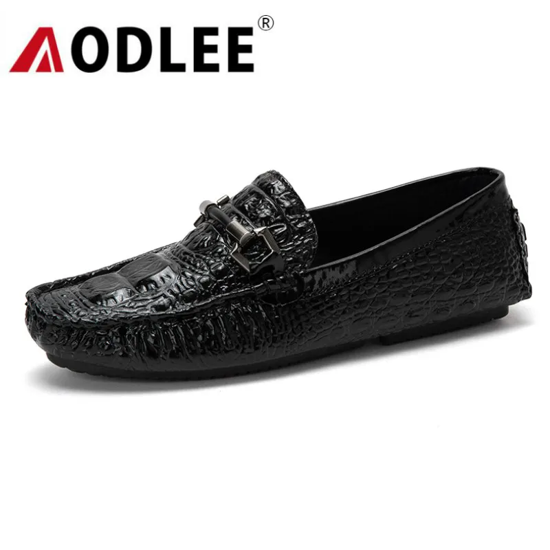 AODLEE/мужские лоферы роскошная брендовая мужская обувь модная повседневная