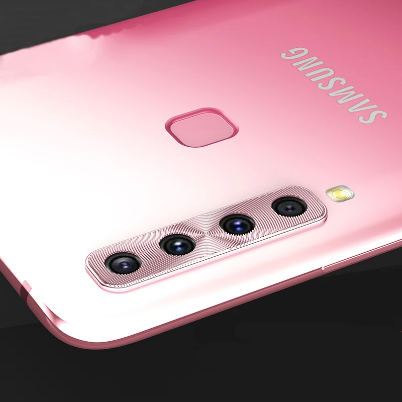 Оригинальный чехол для samsung Galaxy A30 A50 A8S 2018 A9S с металлическим алюминиевым кольцом