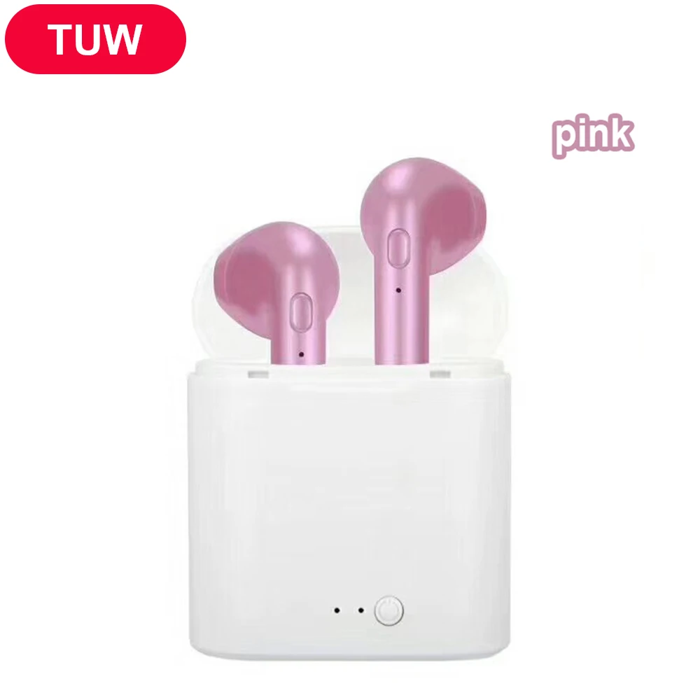 I7S Bluetooth наушники с двумя ушами беспроводной стерео зарядным устройством TWS к уху
