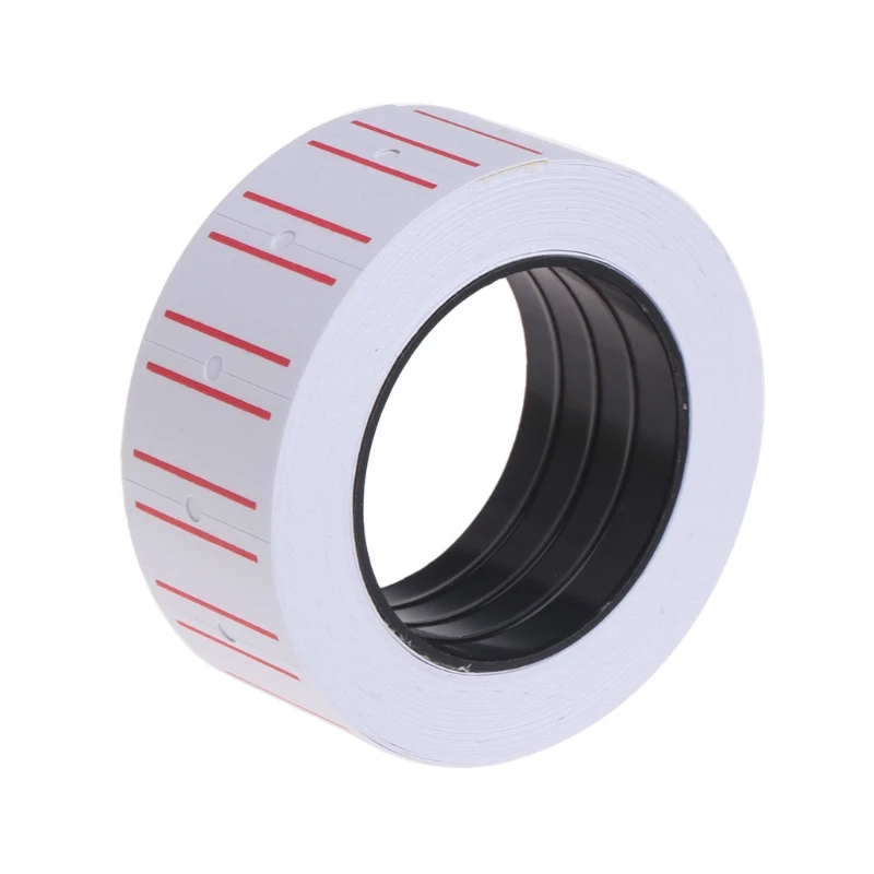 1 Roll(500 Labels) White Self Adhesive Price Label Tag Sticker Office Supplies |