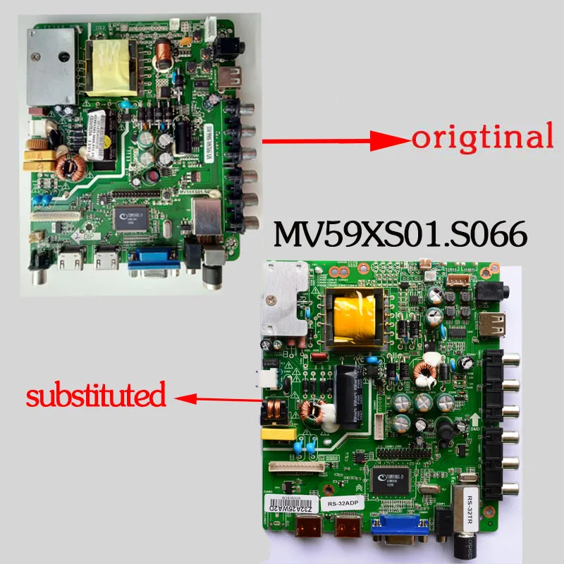 LE32D32H LE32D33H LE32D55H MV59XS01.S066 three in one mainboard with remate contral |