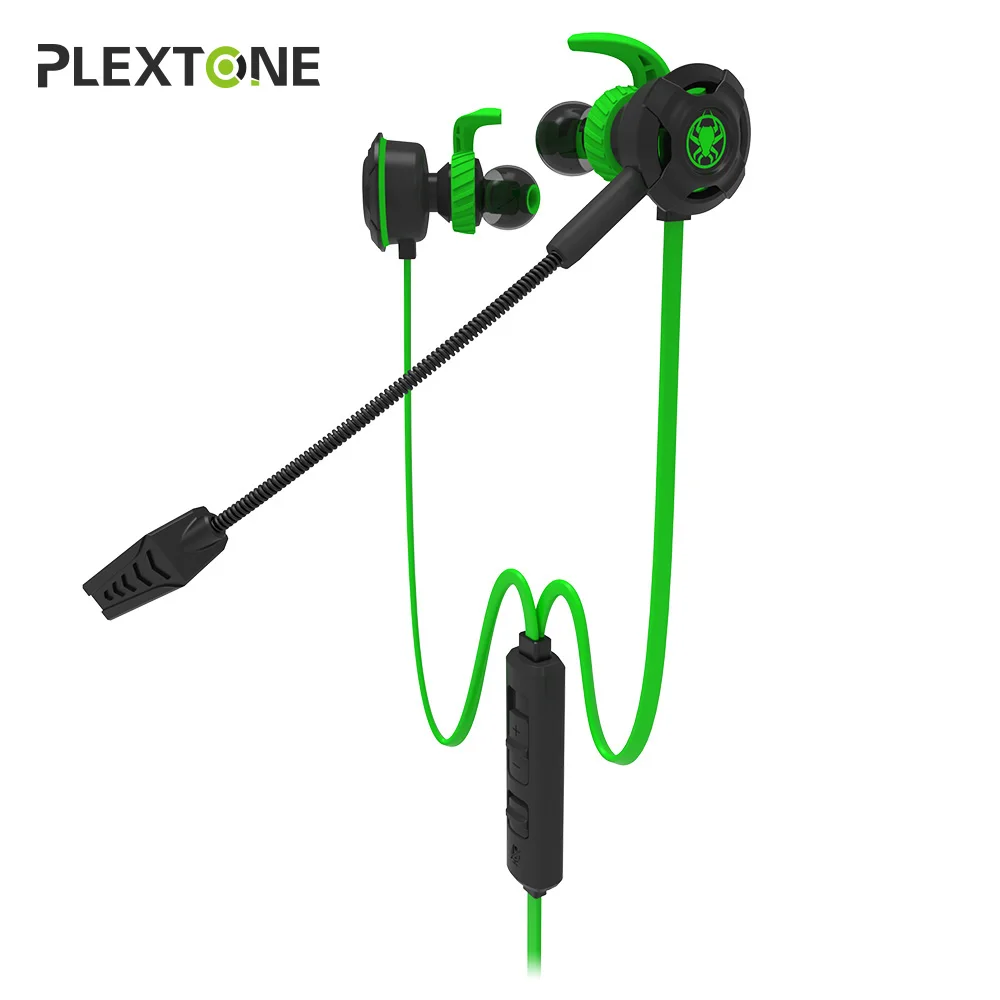 Игровые наушники вкладыши Plextone G30 стерео игровой шлем с микрофоном игровая