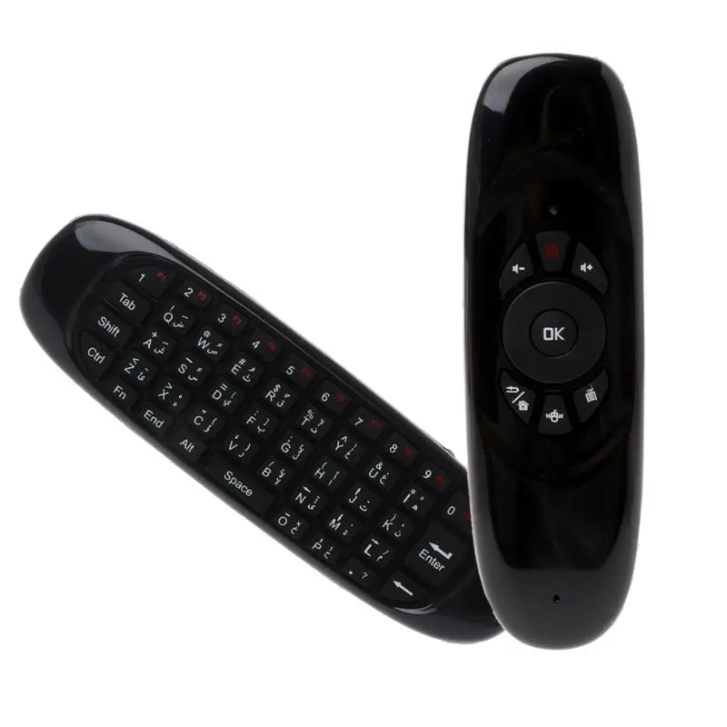 Беспроводная клавиатура C120 Fly Air Mouse 2 4 ГГц с перезаряжаемым пультом