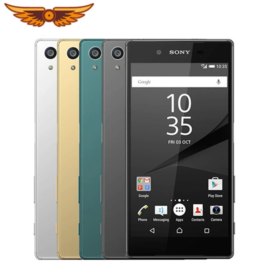 Оригинальный Sony Xperia Z5 E6653 Восьмиядерный 5 2 дюймов GSM WCDMA 3 ГБ ОЗУ 32 Гб ПЗУ LTE 23 Мп Android