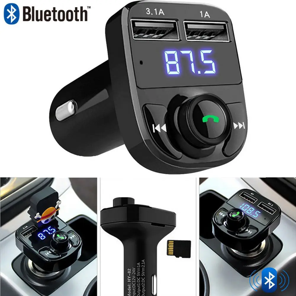Автомобильный Bluetooth-комплект FM-передатчик датчик громкой связи Обнаружение