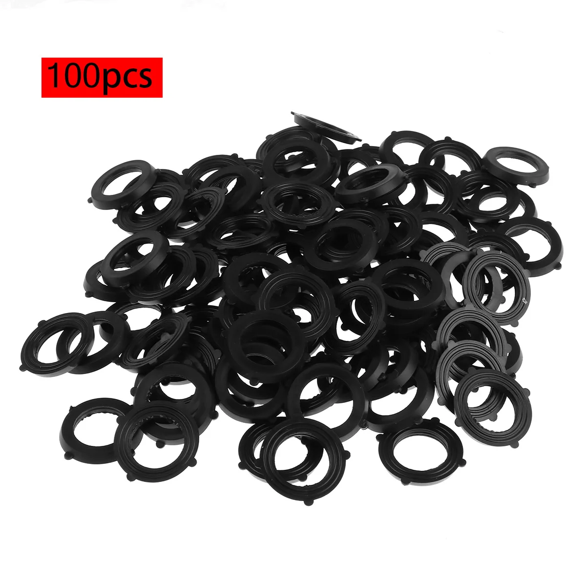 100Pcs Garden Hose Washers Rubber O-Ring Seals Self Locking Tabs Watering Gaskets for 3/4 Inch Shower Water Faucet |