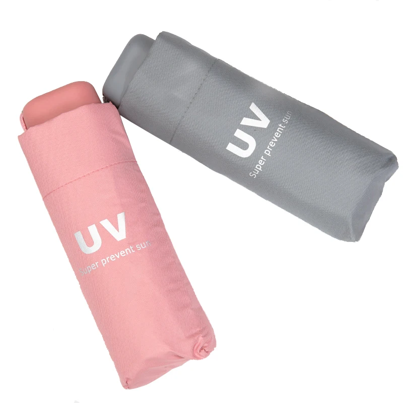 12 colors 200g Light small clear Umbrella Rain Folding Pocket women ANTI-UV capsule rain Umbrellas Female Sunny Parasol portable | Дом и сад
