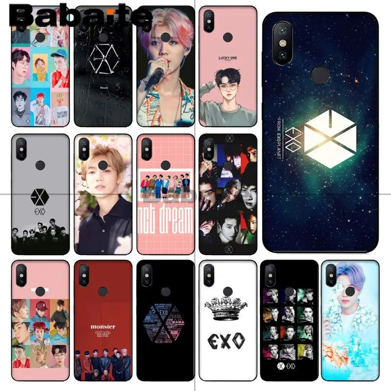 Babaite Park Chanyeol EXO Star KPOP счастливая фотография для redmi 5plus 5A 6pro 4X note5A note4x note6pro 6A