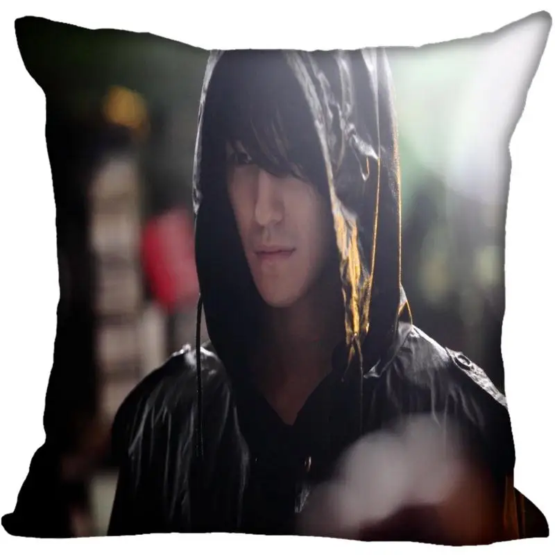 Квадратные наволочки с принтом Kpop Kim Beom 40x40 см 35x35 односторонняя атласная