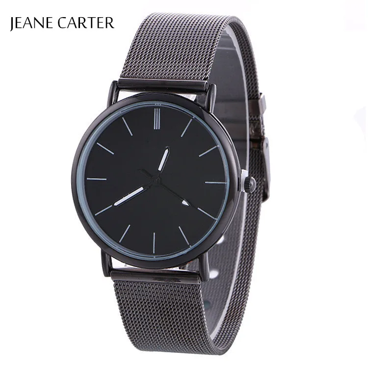 Dropshipping Top Brand Luxury Women Watch Black Stainless Steel Mesh Quartz Wristwatch Reloj Mujer Relogio Feminino | Наручные часы