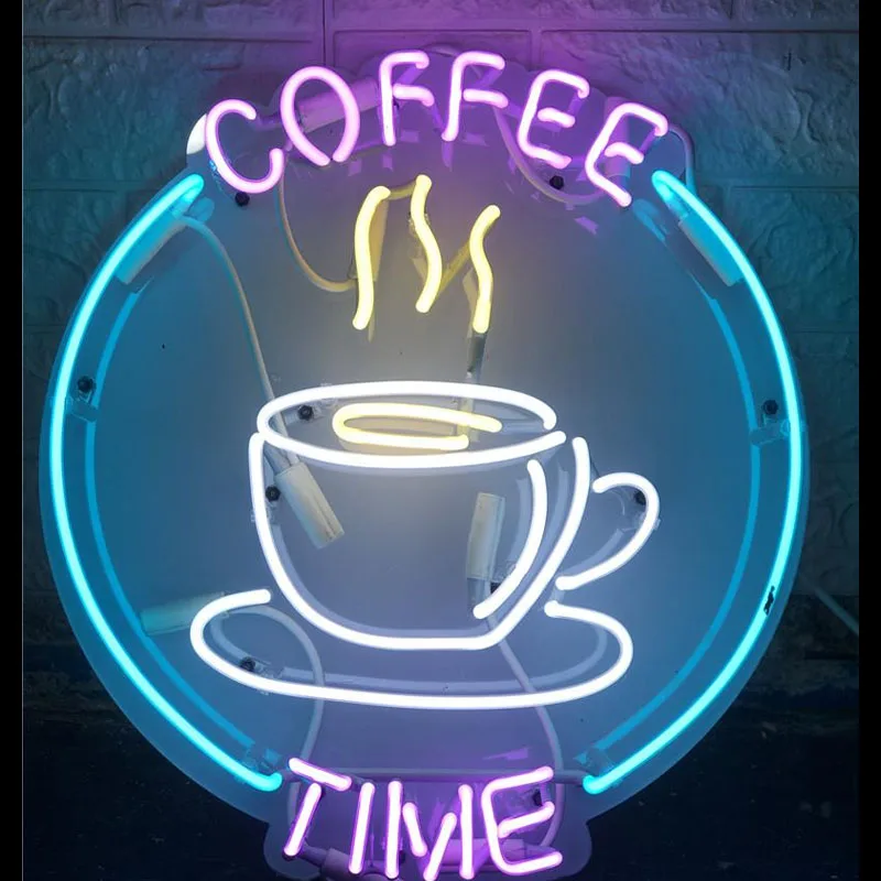 Декоративный светильник COFFEE TIME Кофе Неоновая лампа Световая чашка Магазин