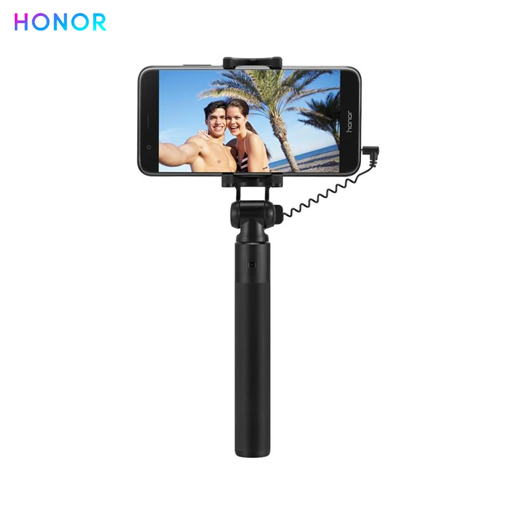 Штатив для телефона HONOR Selfie Stick штатив смартфона с Двойным Зажимом раздвижной