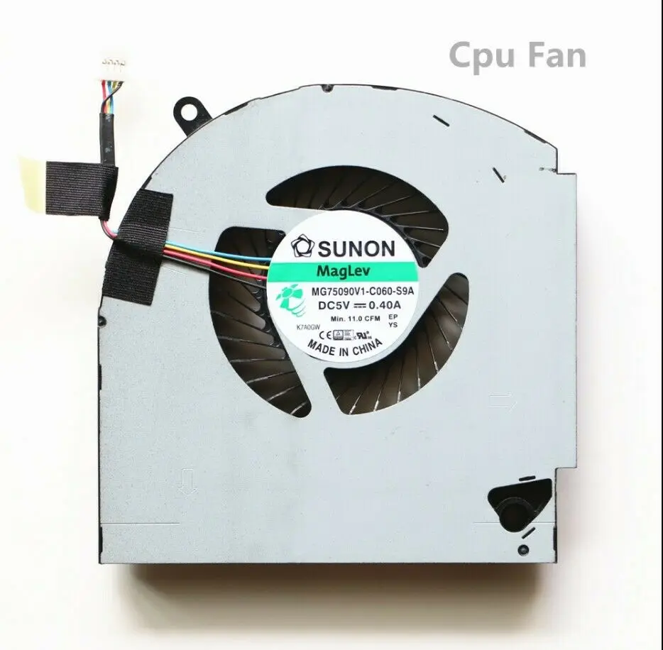 Новый оригинальный вентилятор охлаждения ЦП для Dell Alienware 17 R4 R5 - купить по