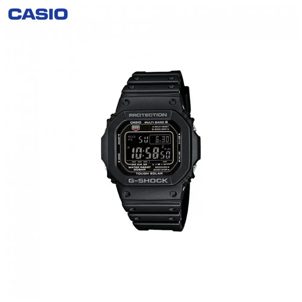 Наручные часы Casio GW-M5610-1BER мужские электронные на пластиковом ремешке
