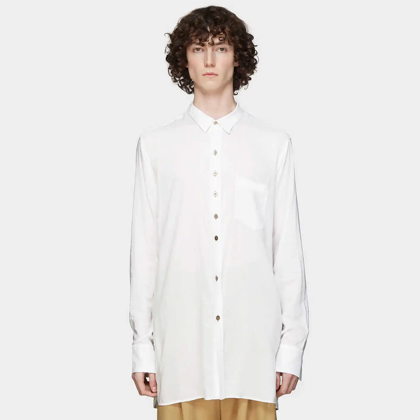 YOJI OOAK CUPRO SHIRT SULVAM Yoji Ooak Cupro рубашка Sulvam