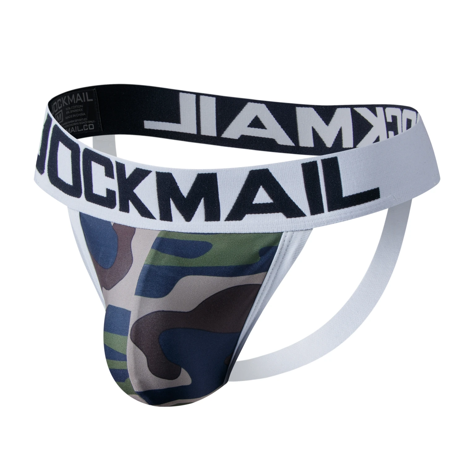 JOCKMAIL сексуальное мужское нижнее белье бандаж камуфляжные нейлоновые джоки