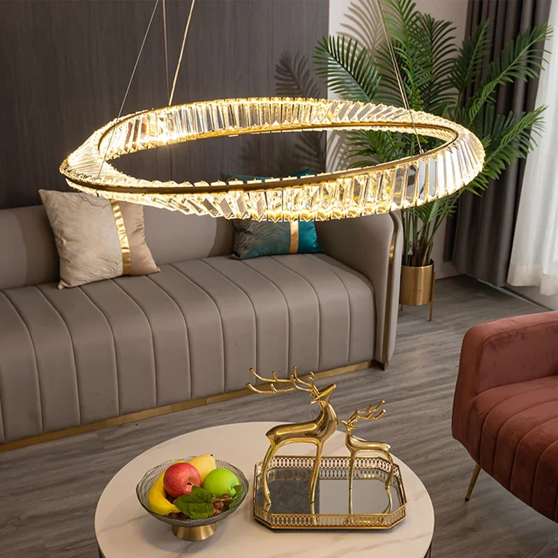 Хрустальная люстра LOVING LAMPA постмодерн медная