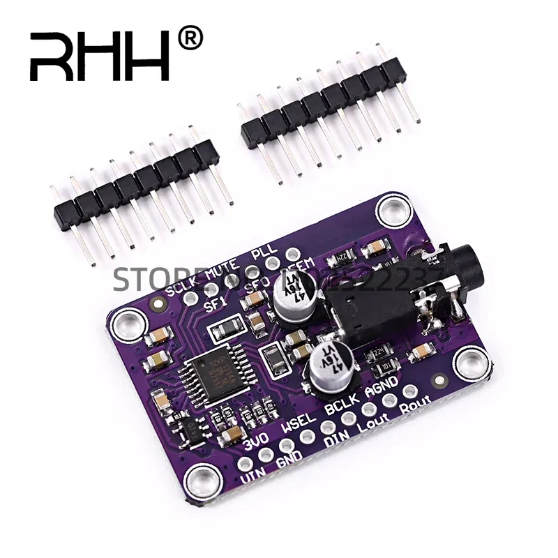Модуль ЦАП 1334 UDA1334A I2S аудио стерео декодер плата модуля для Arduino 3 В-5 В