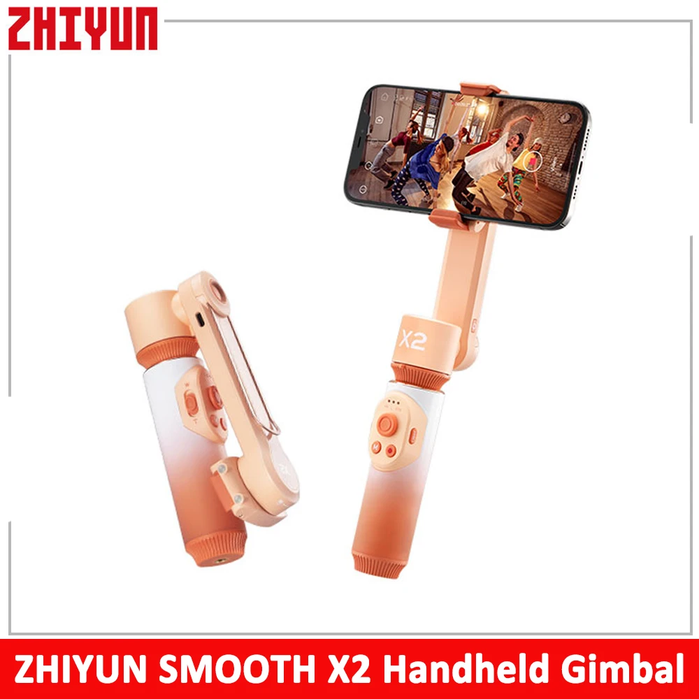 Ручной гиростабилизатор ZHIYUN SMOOTH X2 для смартфона 2-осевой выдвижной стабилизатор