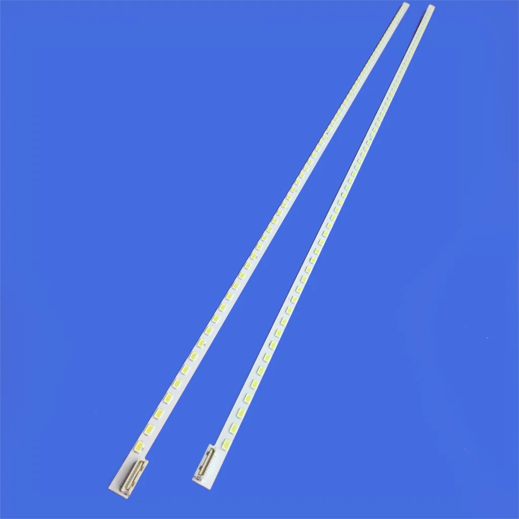 LED-подсветки (2 шт.) для телевизоров 47''V6 Edge FHD, 47LW4500, 47PFL7666T, LC470EUF, 47LW5300, 64 светодиода, 610 мм, 3660L-0369A, AG117.