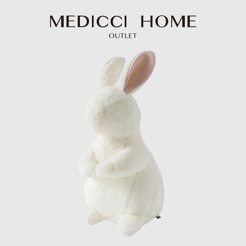 Милая Подушка-кролик Medicci для домашнего сада декоративная 3D подушка мягкая