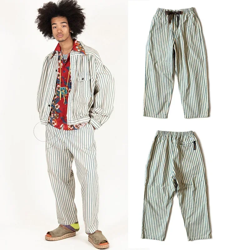 22AW KAPITAL Hirata and Hongri модные мужские и женские дышащие повседневные брюки на