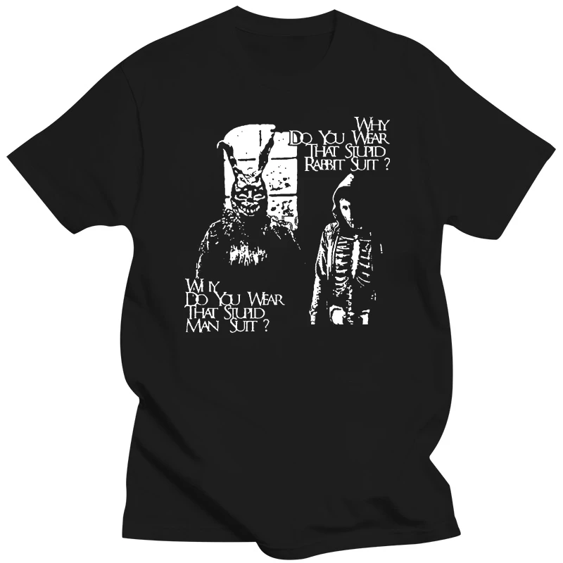 Men T Shirt Donnie Darko Black tshirts Women T-Shirt