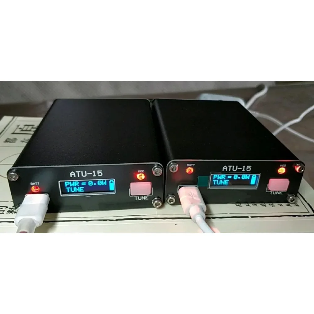 1 шт. новый коротковолновый автоматический антенный тюнер ATU15 QRP от N7DDC HF для радио