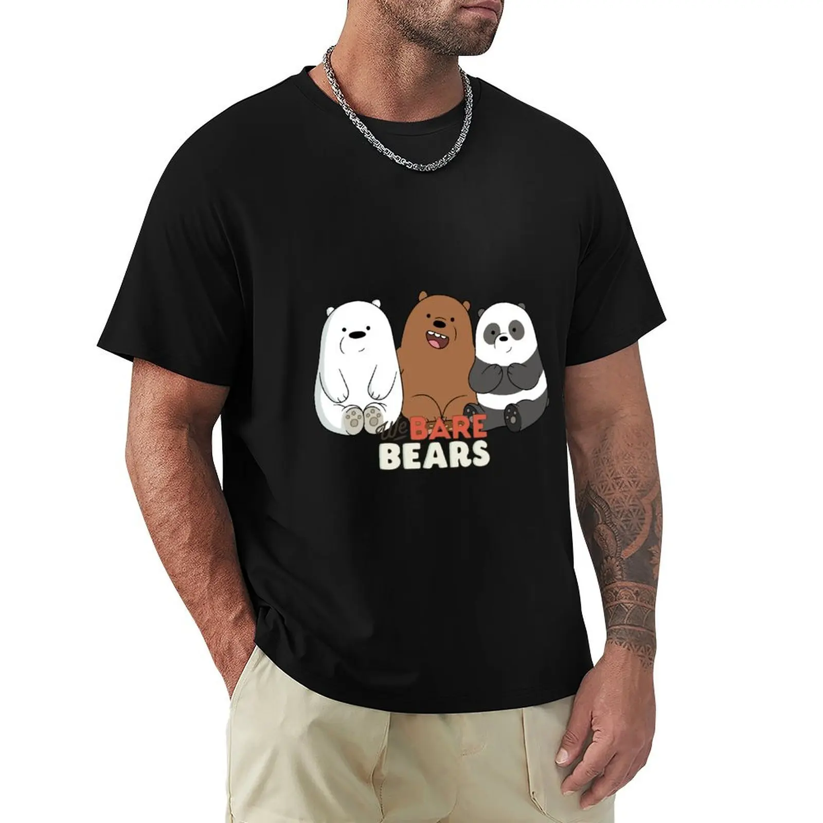 Футболка We BareBears мешковатые рубашки футболки с баскетбольным рисунком