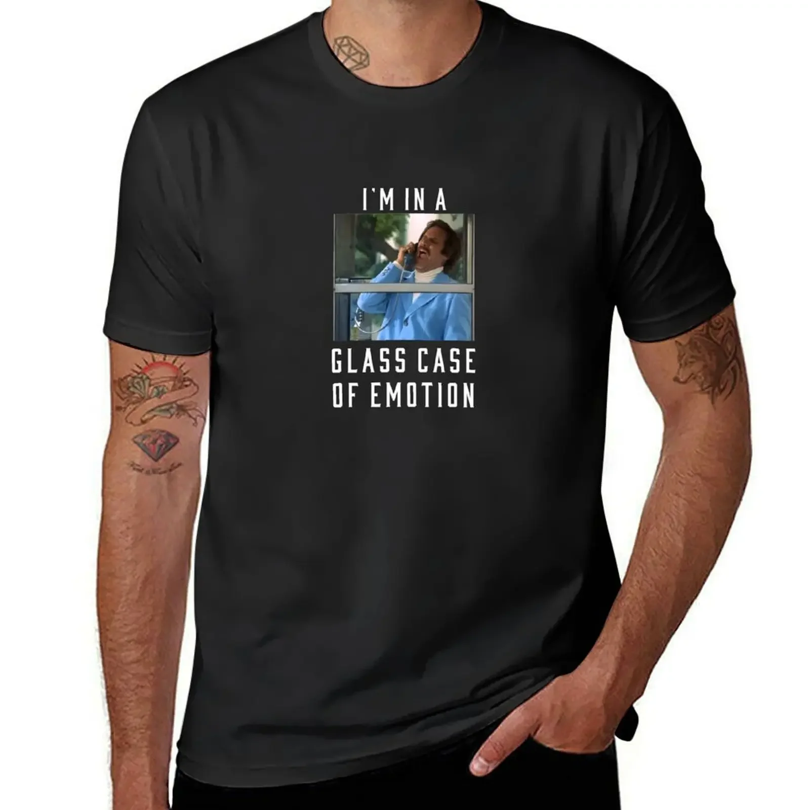I'm in a glass чехол of футболка с эмоциями boys whites graphic футболки рисунком тяжелых
